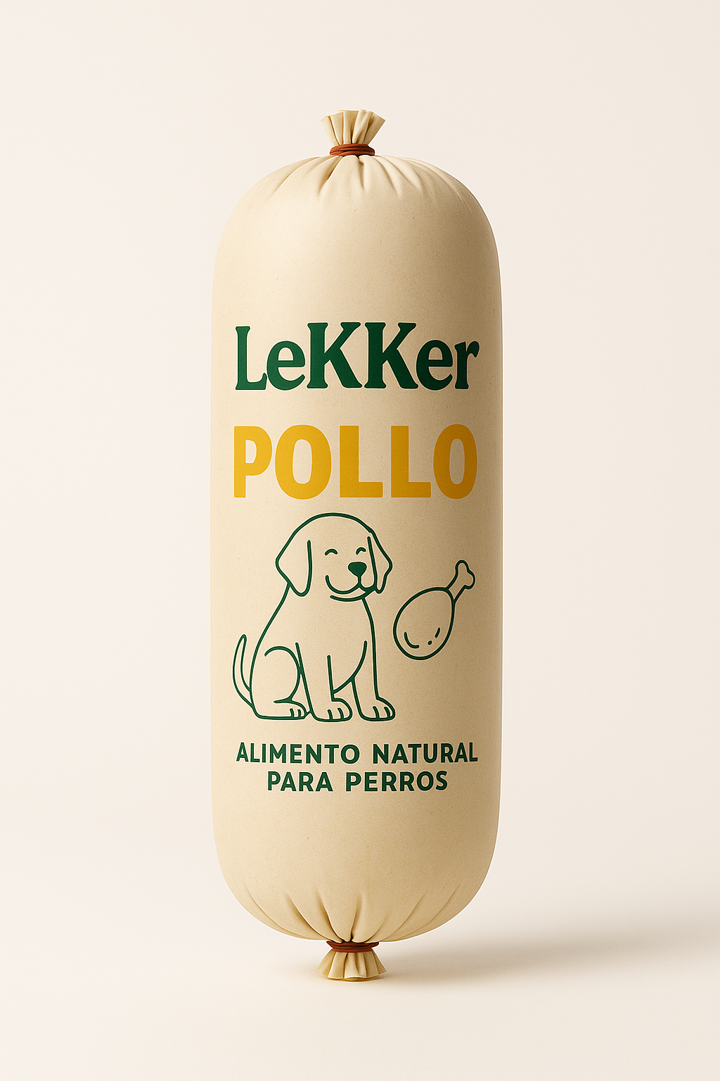 Comida natural para perros - Sabor Pollo